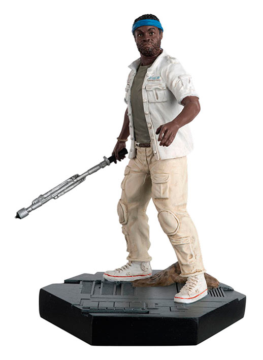 Estatua Falconer Parker 13 cm. Alien & Predator. Línea The Alien & Predator Figurine Collection. Eaglemoss Publications