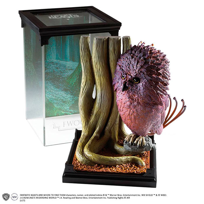 Estatua Fwooper 18 cm. Animales fantásticos y dónde encontrarlos. Línea Criaturas Mágicas. Noble Collection