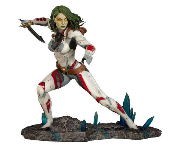 Estatua Gamora 38 cm. Guardianes de la Galaxia. Línea Premium Format. Sideshow Collectibles