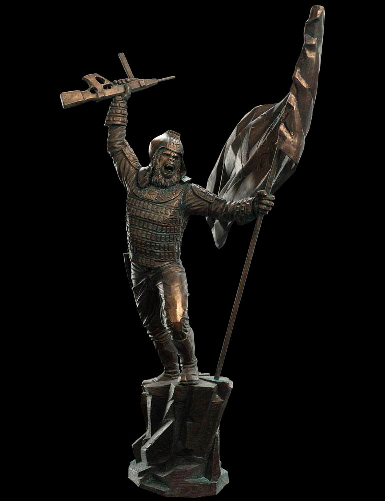 Estatua General Ursus 50 cm. El Planeta de los simios. Weta Collectibles