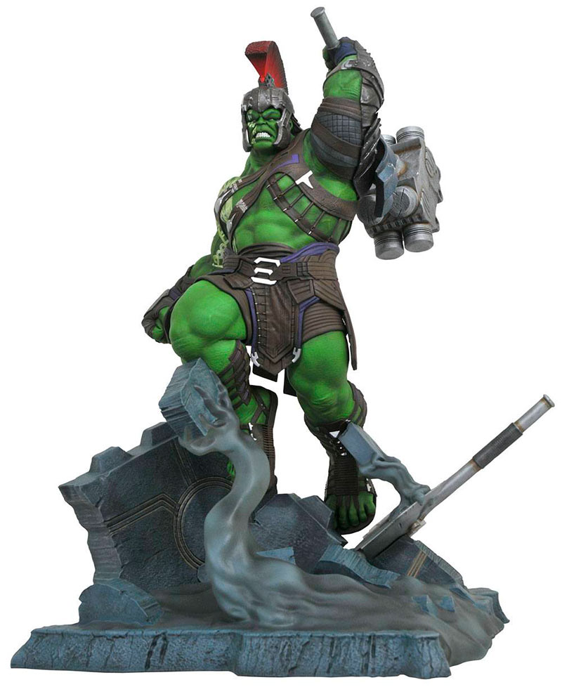 Estatua Gladiator Hulk 61 cm. Thor: Ragnarok. Línea Marvel Milestones. Diamond Select