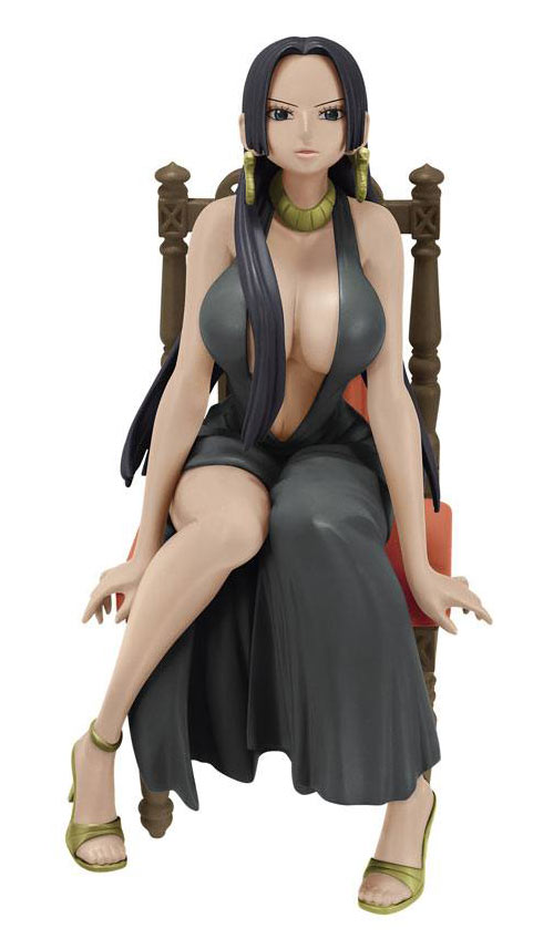 Estatua Glamours Boa Hancock 12 cm. One Piece. Línea Girly Girls. Banpresto