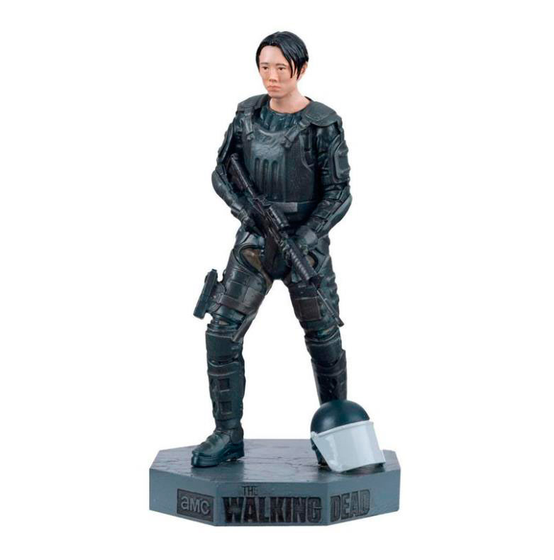 Estatua Glenn Rhee 10 cm. The Walking Dead. Escala 1:6. Eaglemoss