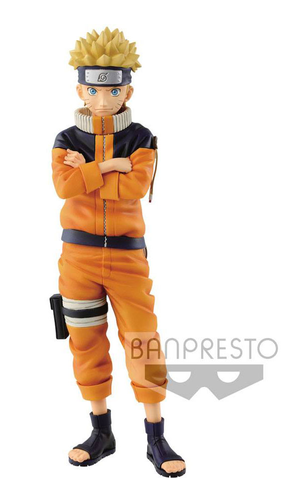 Estatua Grandista Shinobi Relations Uzumaki Naruto #2 23 cm. Naruto Shippuden. Banpresto