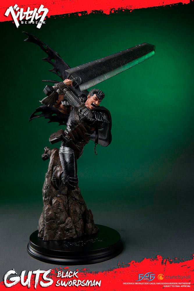 Estatua Guts Black Swordsman 69 cm. Berserk. First 4 Figures