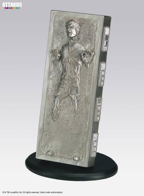 Estatua Han Solo en carbonita