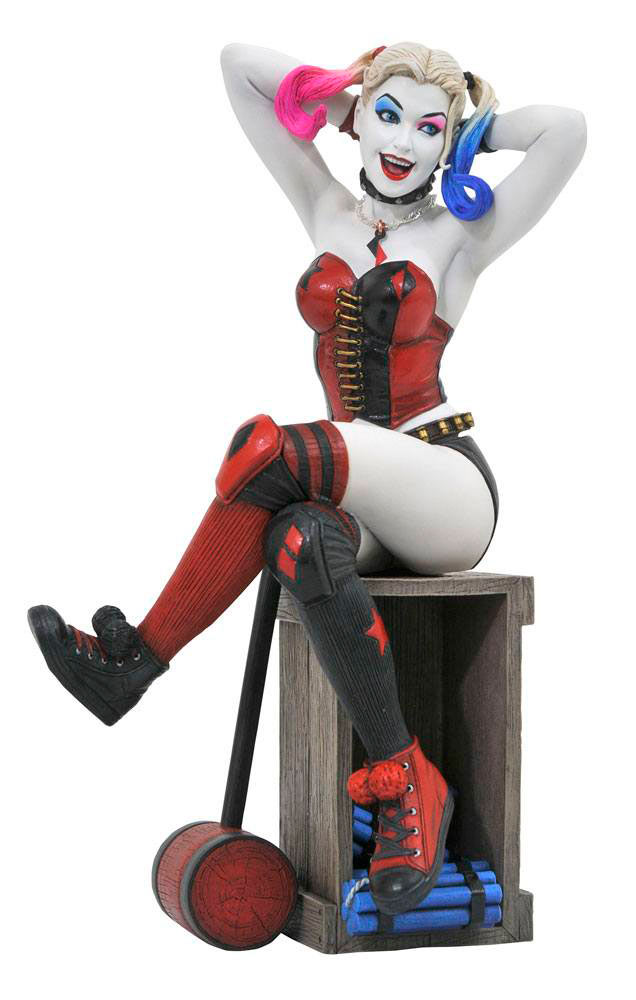 Estatua Harley Quinn 20 cm. Escuadrón Suicida. Línea DC Gallery. Diamond Select