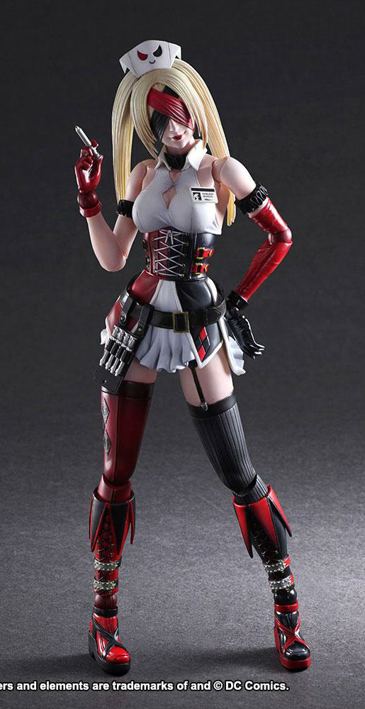 Estatua Harley Quinn 28 cm. Diseño de Tetsuya Nomura. Play Arts Kai. DC Cómics. Square-Enix