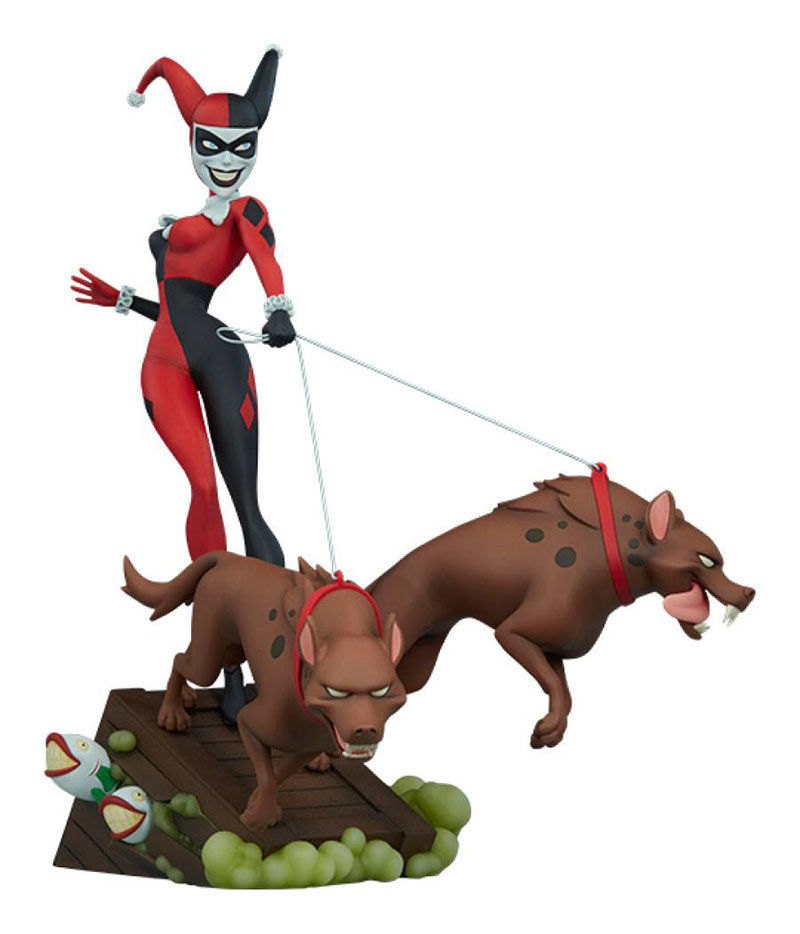 Estatua Harley Quinn 41 cm. Animated Series Collection. DC Cómics. Sideshow Collectibles