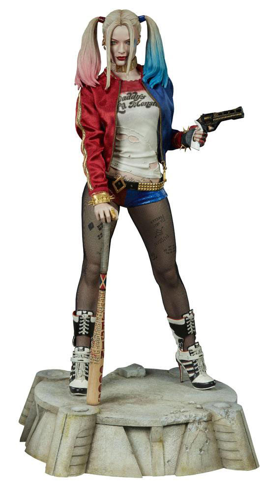 Estatua Harley Quinn 48 cm. Escuadrón Suicida. Premium Format. Sideshow Collectibles