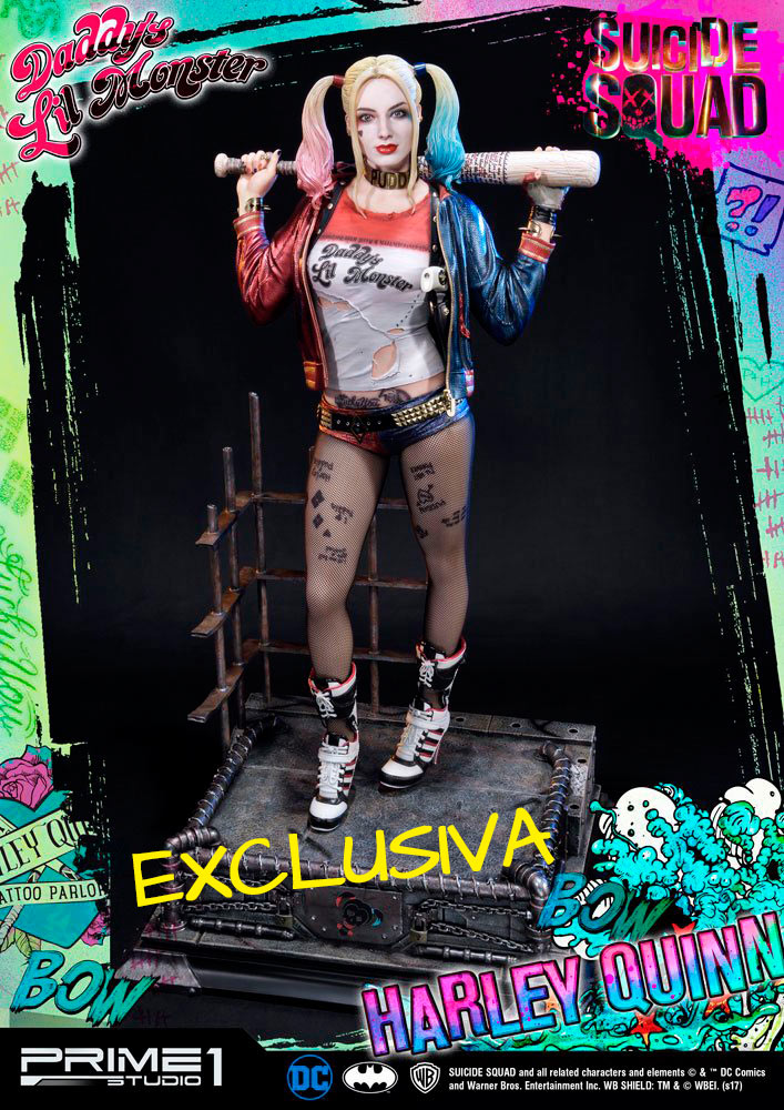 Estatua Harley Quinn 72 cm. Exclusiva