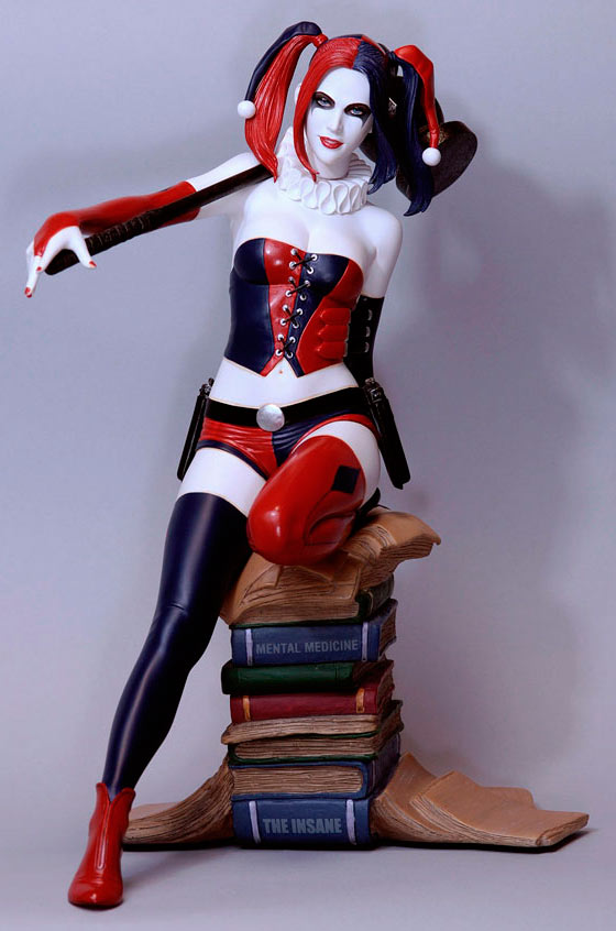 Estatua Harley Quinn (Luis Royo) 43 cm. Fantasy Figure Gallery. Versión exclusiva. DC Cómics. Yamato