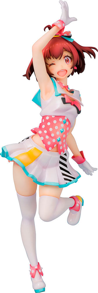 Estatua Haru Kasukabe 21 cm. Tokyo 7th Sisters. Escala 1:8. Versión ¡HAJIMARIUTA- !!. Aqua Marine