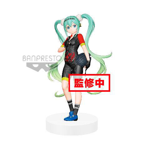 Estatua Hatsune Miku 2018 de 21 cm. EXQ. Team UKYO. Banpresto