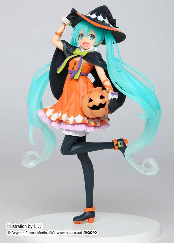 Estatua Hatsune Miku 2nd Season Halloween Version (Game-prize) 18 cm. Vocaloid. Taito Prize