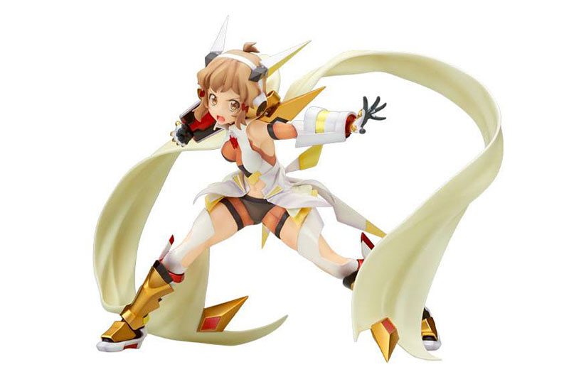 Estatua Hibiki Tachibana 20 cm. Senki Zesshou Symphogear GX. Escala 1:7. Hobby Stock