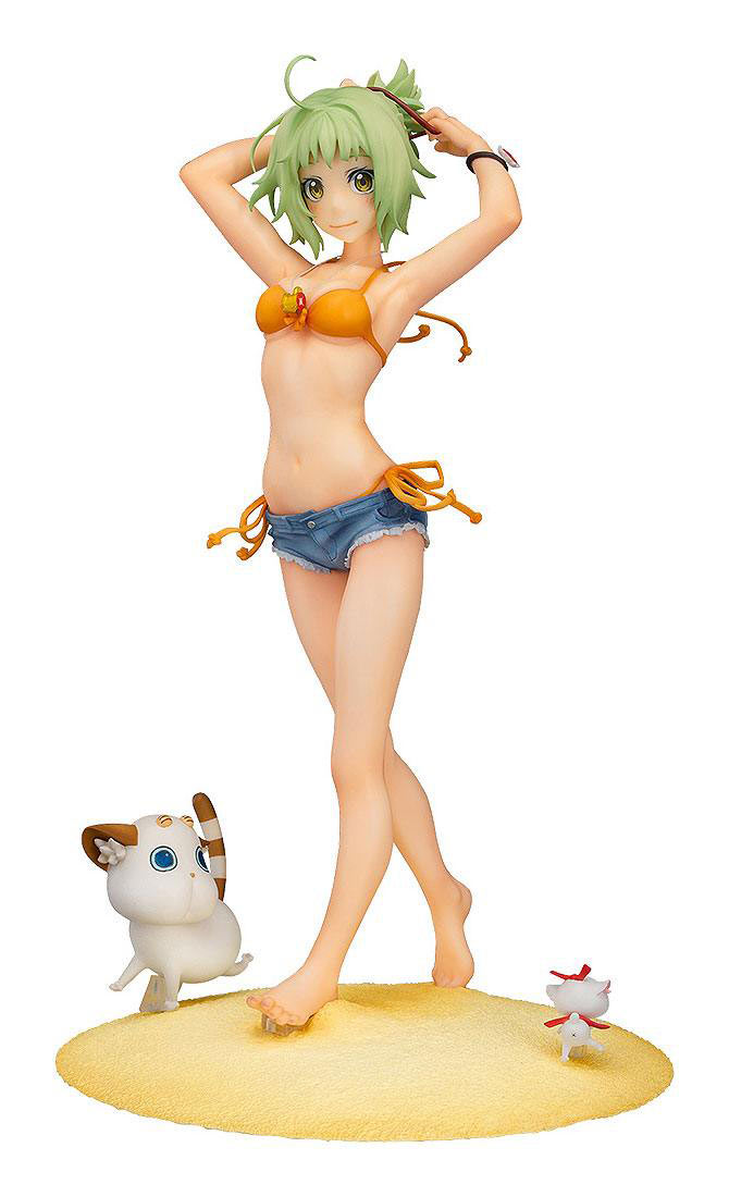 Estatua Hikari Kohinata 21 cm. Amanchu! Advance. Swimsuit Style. Escala 1:8. Aqua Marine
