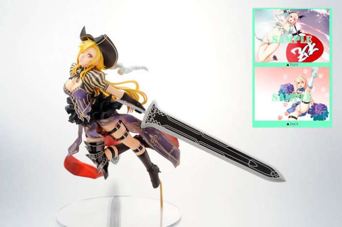 Estatua Hyakka Ryoran Samurai Girls. Charles d'Artagnan Versión Exclusiva