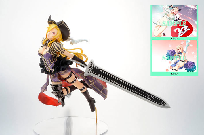 Estatua Hyakka Ryoran Samurai Girls. Charles d'Artagnan Versión Exclusiva