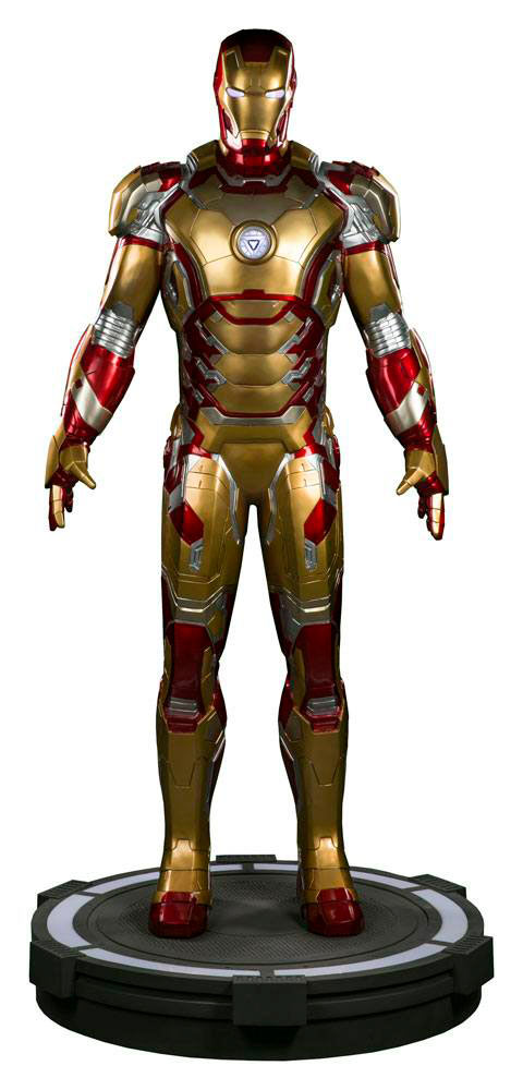 Estatua Iron Man Mark 42 215 cm. Iron Man 3. Escala 1:1. Tamaño real. Con luz. Sideshow Collectibles