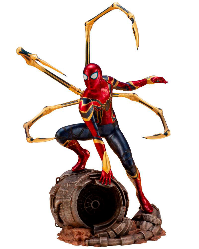 Estatua Iron Spiderman 28 cm. Vengadores: Infinity War. ARTFX+. Escala 1:10. Kotobukiya