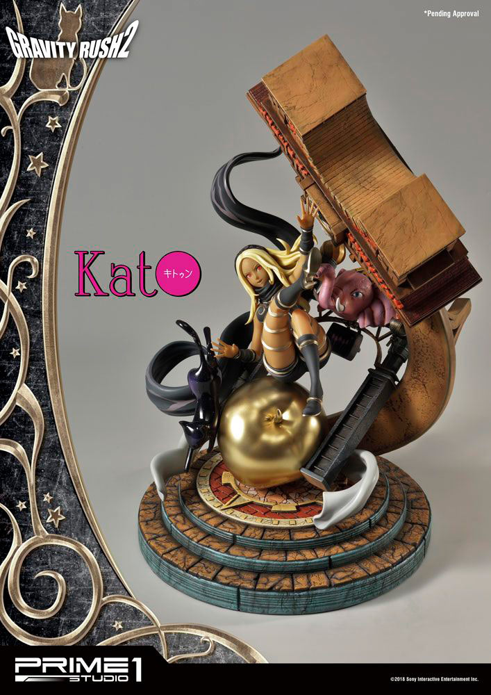 Estatua Kat 53 cm. Gravity Rush 2. Prime 1 Studio
