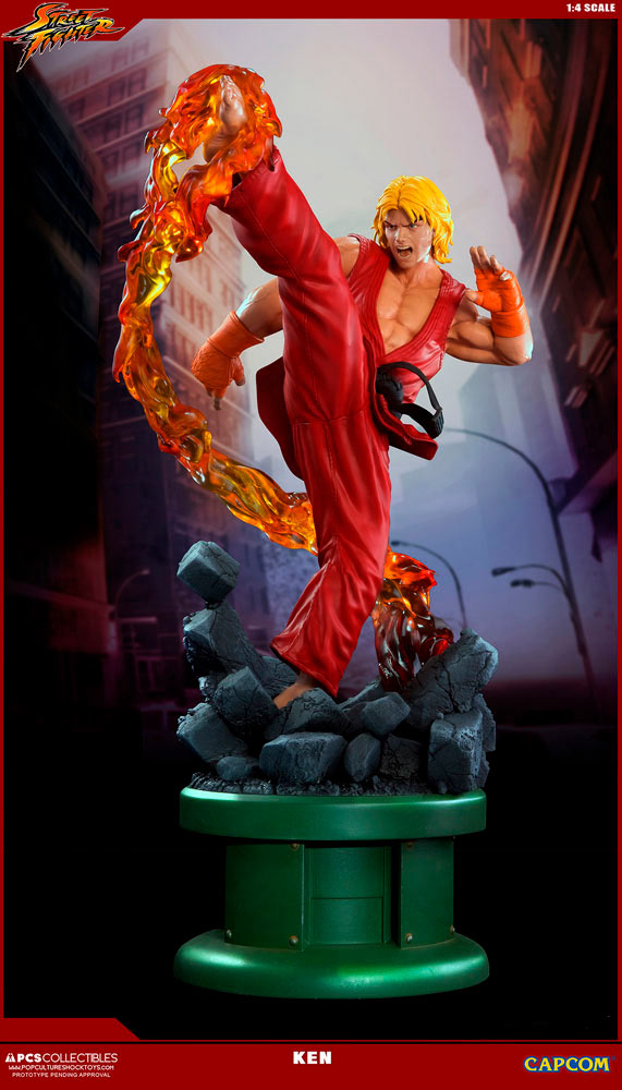 Estatua Ken 63 cm. Street Fighter IV. Escala 1:4. Pop Culture Shock