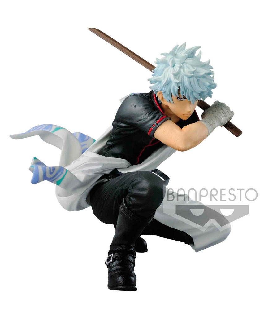 Estatua King Of Artist Gintoki Sakata 15 cm. Gintama. Banpresto