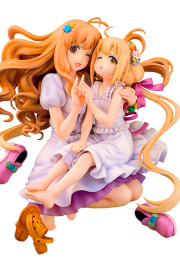 Estatua Kirari Moroboshi & Anzu Futaba 21 cm. The Idolmaster Cinderella Girls. Escala 1:8. Phat Company