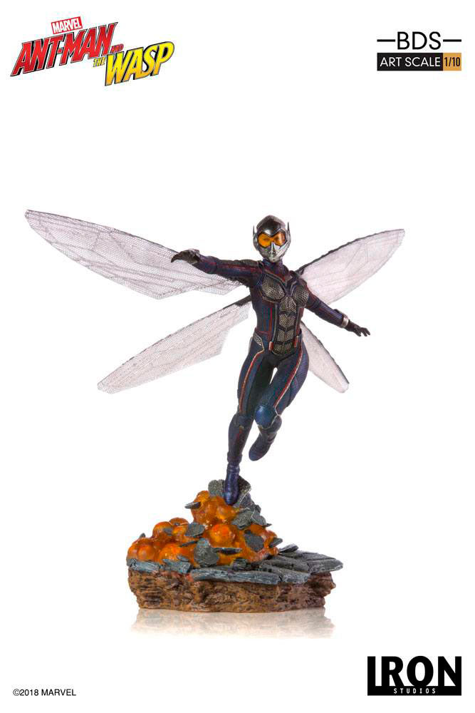 Estatua La Avispa 25 cm. Ant-Man y la Avispa. BDS Art Scale. Escala 1:10. Iron Studios