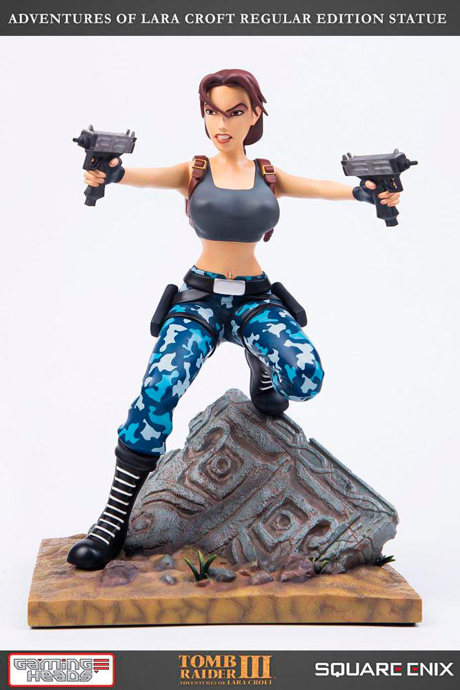 Estatua Lara Croft 30 cm. Escala 1:6. Regular version. Edición limitada. Gaming Heads