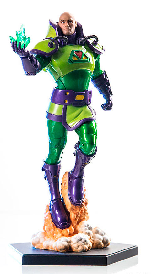 Estatua Lex Luthor 24 cm. DC Cómics. Escala 1:10. Iron Studios