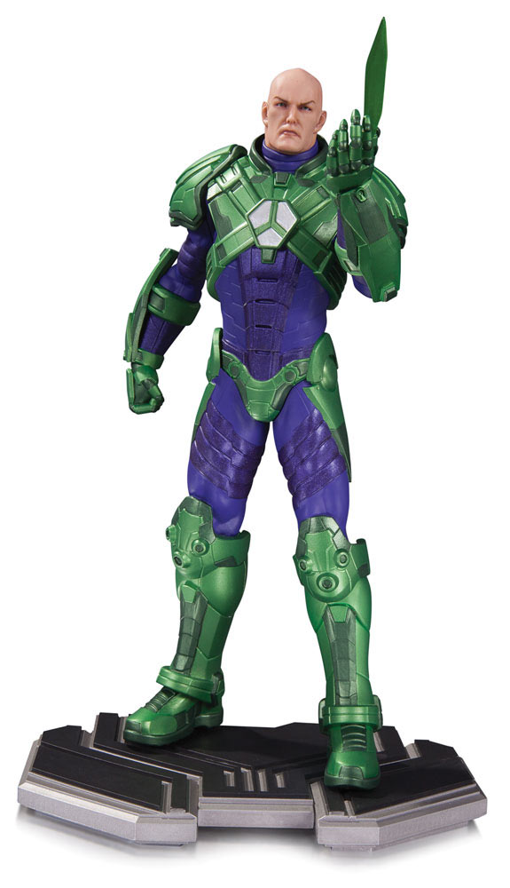 Estatua Lex Luthor 26 cm. Línea DC Comics Icons. DC Collectibles. DC Cómics