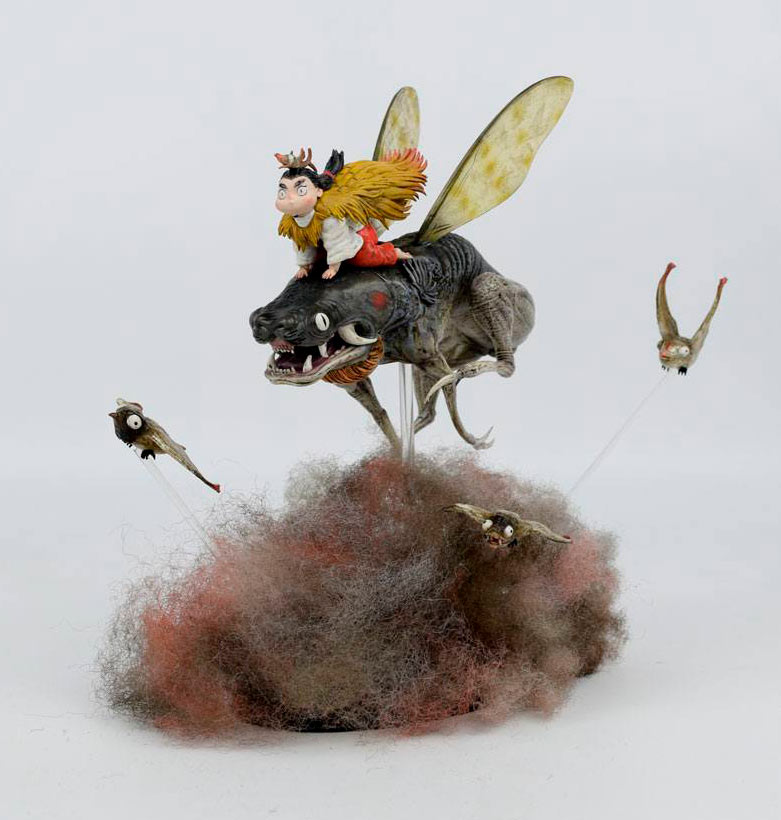 Estatua Little Bugs 22 cm. Zao Dao. ThreeZero