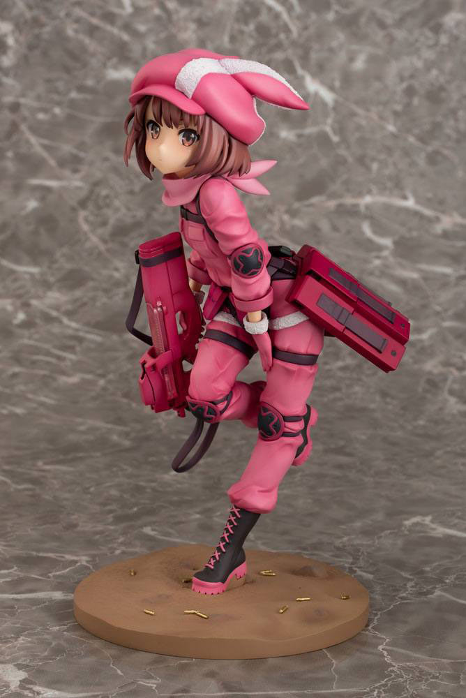 Estatua Llenn 20 cm. Sword Art Online Alternative: Gun Gale Online. Versión Desert Bullet. Plum