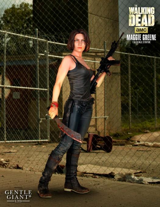 Estatua Maggie Greene 46 cm. The Walking Dead. Escala 1:4. Gentle Giant