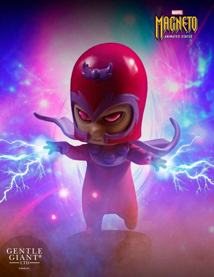 Estatua Magneto 13 cm. X-Men. Marvel Cómics. Animated Series. Gentle Giant