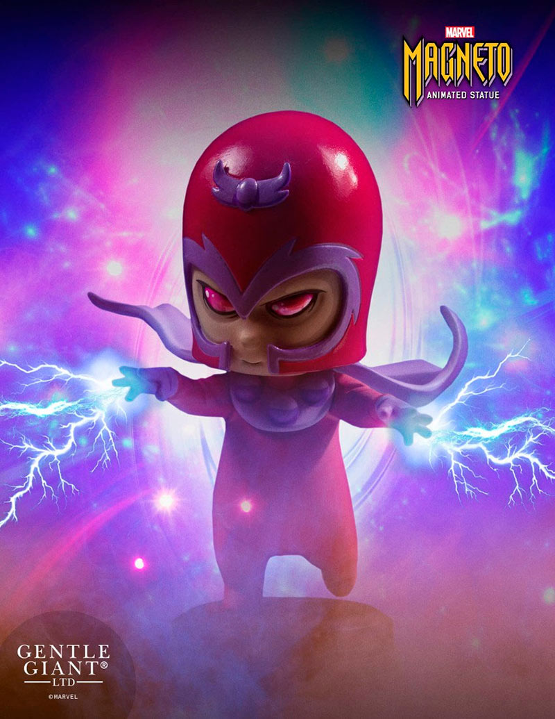 Estatua Magneto 13 cm. X-Men. Marvel Cómics. Animated Series. Gentle Giant