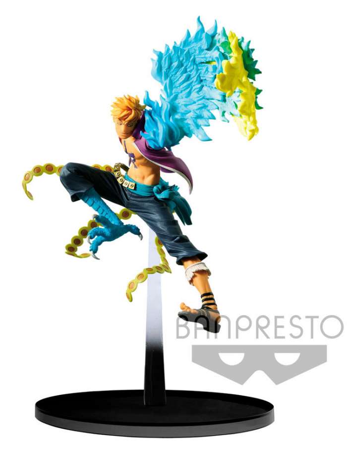 Estatua Marco 11 cm. One Piece. SCultures Big Zoukeio 6 Vol. 6. Banpresto