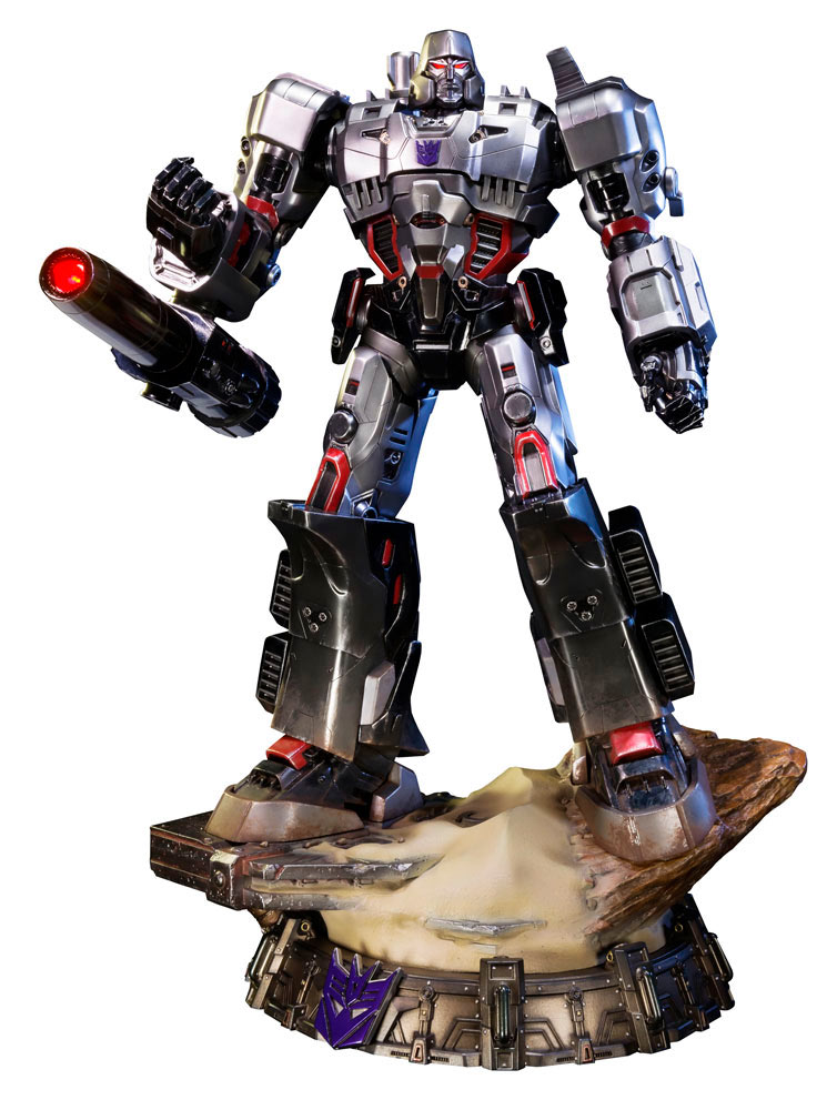 Estatua Megatron 59 cm. Transformers Generation 1. Con luz. Prime 1 Studio