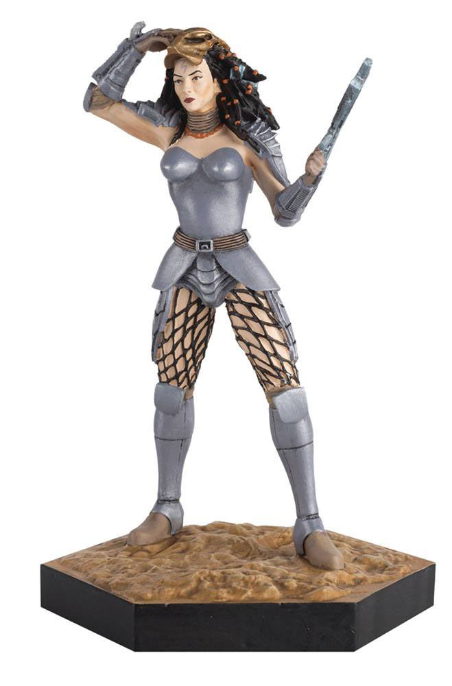 Estatua Michiko (Alien vs. Predator) 11 cm. The Alien & Predator Figurine Collection. Eaglemoss Publications