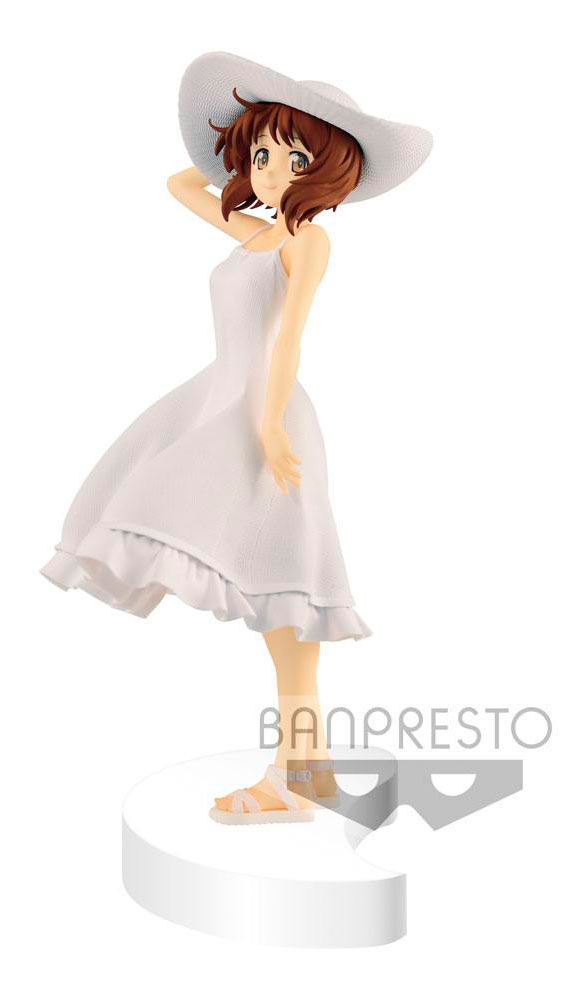 Estatua Miho Nishizumi 22 cm. Girls und Panzer das Finale. Línea EXQ. Banpresto