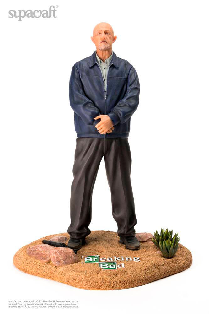 Estatua Mike Ehrmantraut 45 cm. Breaking Bad. Edición limitada. Escala 1:4. Supacraft