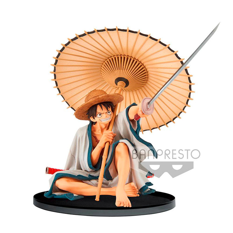 Estatua Monkey D. Luffy 22 cm. One Piece. BWFC. Normal Color. Banpresto