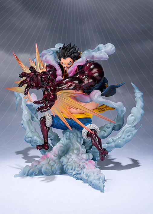 Estatua Monkey D. Luffy Gear 4 Leo Bazooka
