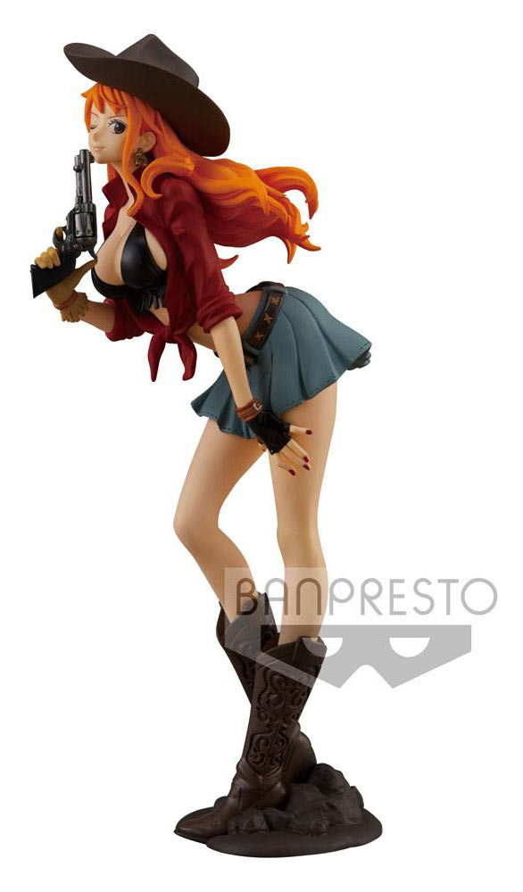 Estatua Nami 19 cm. One Piece. Treasure Cruise World Journey. Megahouse