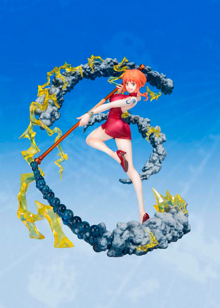 Estatua Nami (Black Ball) 16 cm. One Piece. Línea FiguartsZERO. Bandai