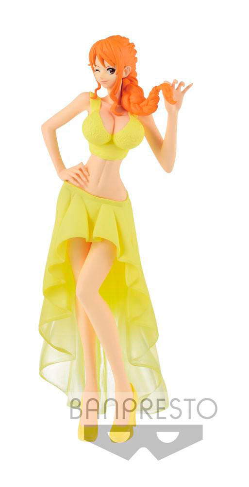 Estatua Nami Special Color Ver. 23 cm. One Piece. Línea Lady Edge Wedding. Banpresto