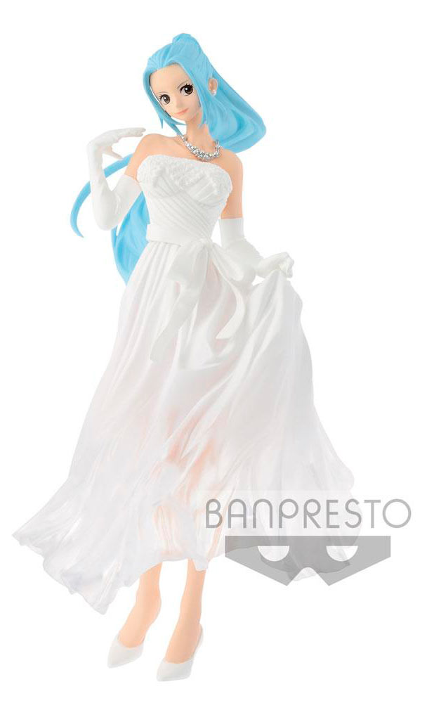 Estatua Nefeltari Vivi 23 cm. One Piece. Versión color normal. Línea Lady Edge Wedding. Banpresto