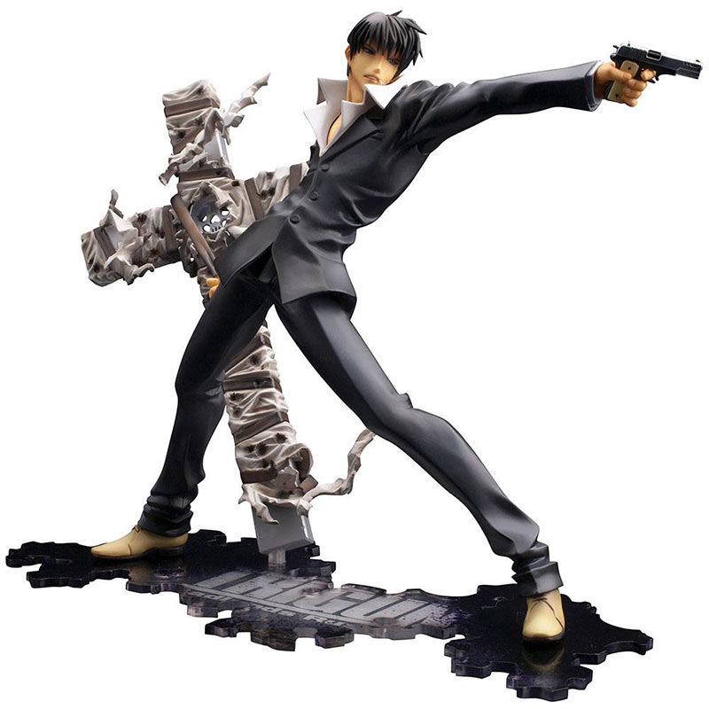 Estatua Nicholas D. Wolfwood 20 cm. Trigun Badlands Rumble. ARTFXJ. Escala 1:8. Kotobukiya